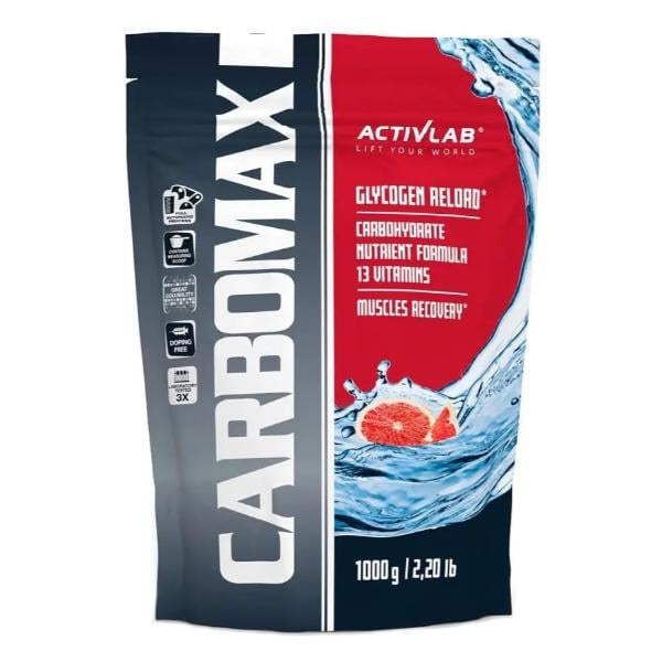 Энергетик Activlab CarboMax Energy Power 1000 г 33 порции Грейпфрут (000024693)