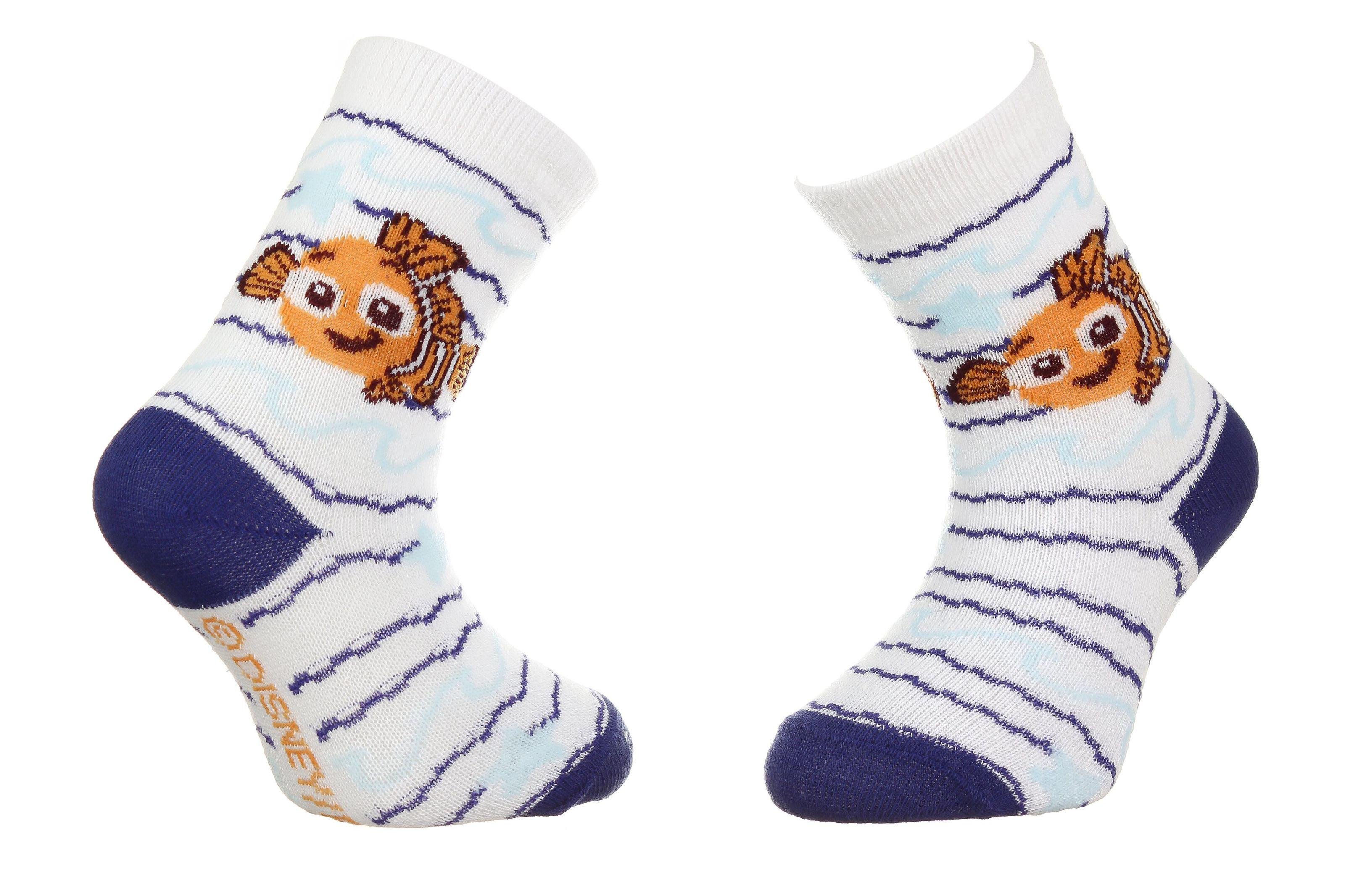 Носки Disney Nemo-Baby Boy Nemo Wave Starfish p. 23-26 White (43847651-3)