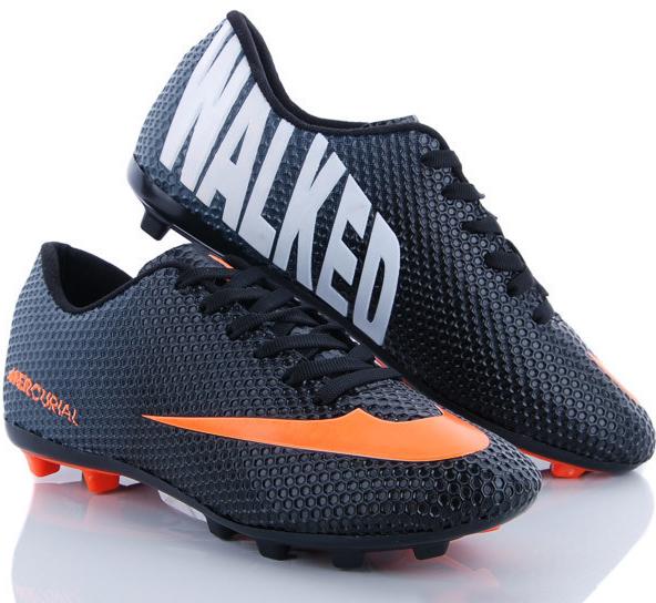 Шипованные бутсы Difeno m211-black-o р. 40 Черный