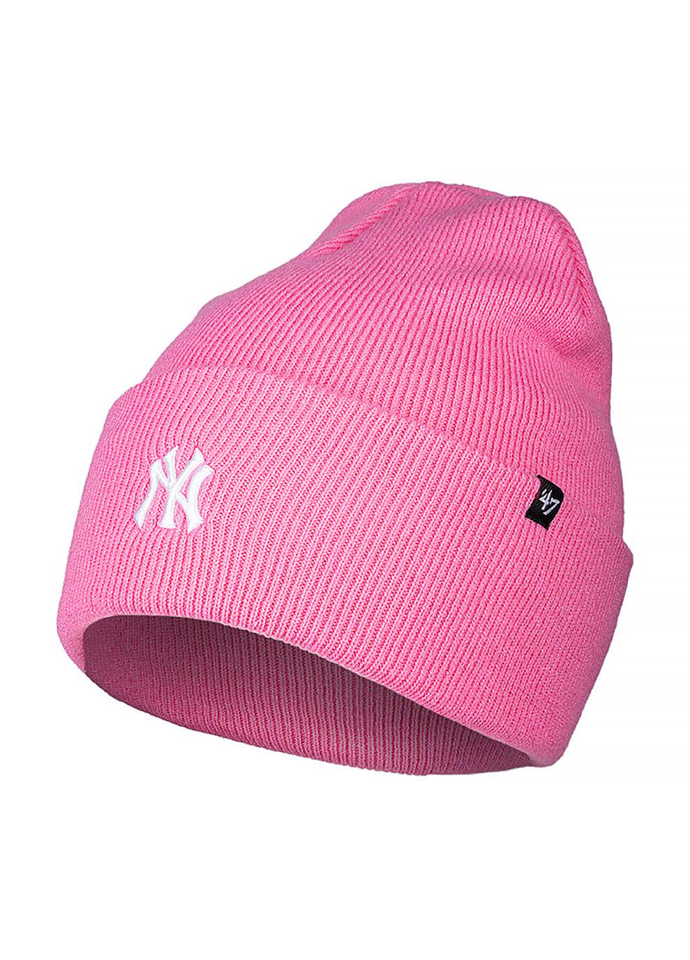 Шапка 47 Brand MLB NY YANKEES BASE RUNNER One size Розовый (7dB-BRNCK17ACE-RS One size)