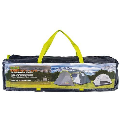 Палатка 4-х местная GreenCamp 1009 (GC1009) - фото 4