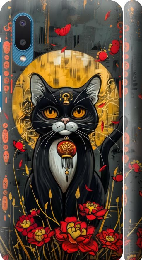 Чехол на Samsung Galaxy A02 A022G China Cat (6134m-2260-42517)