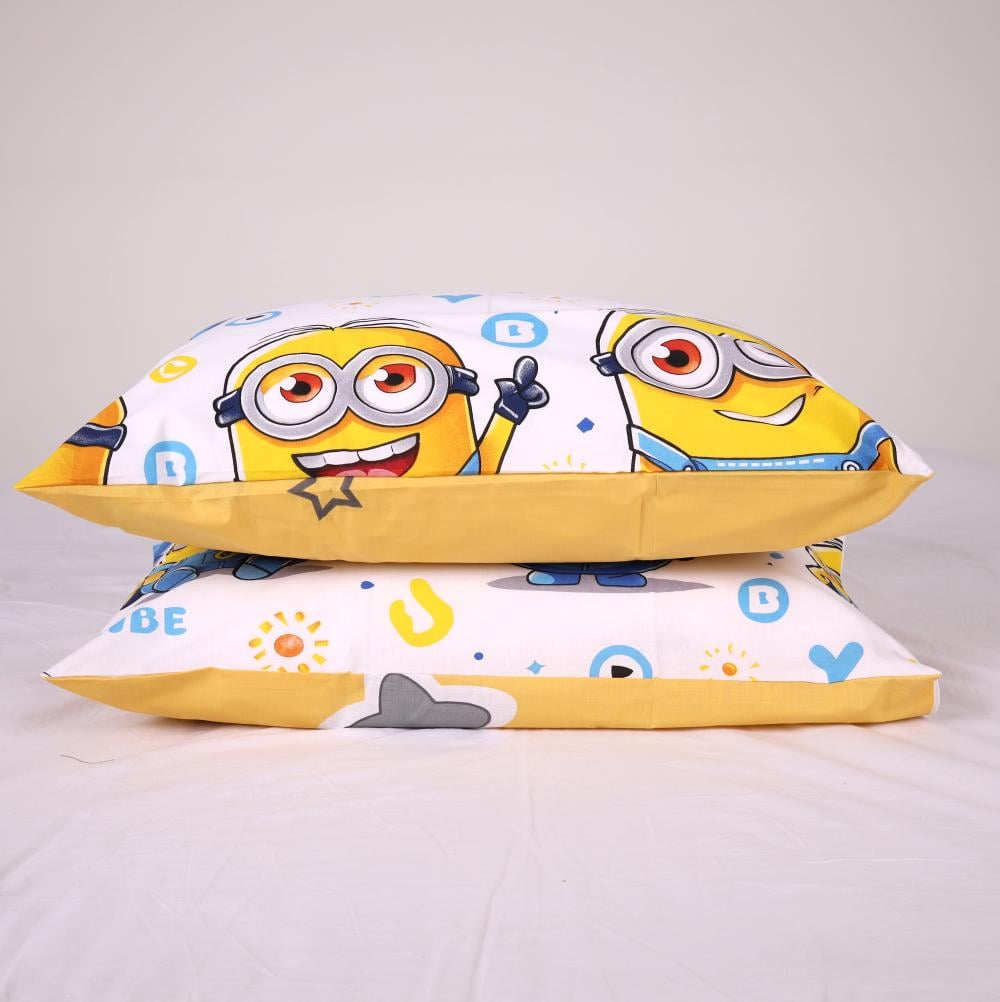 Набір наволочок Minion Stars бязь 70х70 см 2 шт. (43211553)