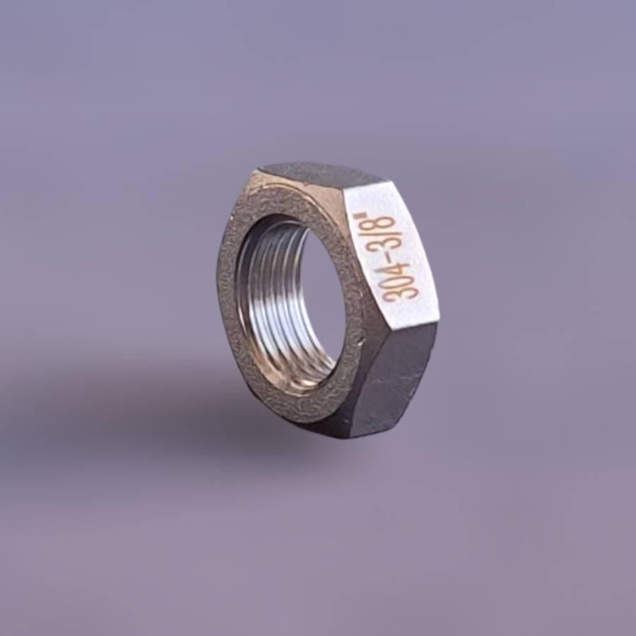 Контргайка різьбова шестигранна AISI304 BSPP DIN 431 ДСТУ 8969-75 нержавіюча сталь DN10 3/8" (29203140) - фото 11 Контргайка різьбова шестигранна AISI304 BSPP DIN 431 ДСТУ 8969-75 нержавіюча сталь DN10 3/8" (29203140) - фото 11