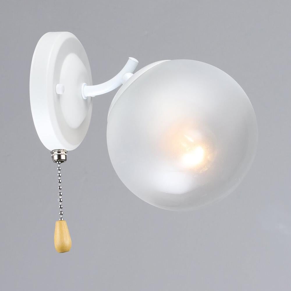 Светильник Бра настенный шар Light House SRS-20634/1W WT Белый