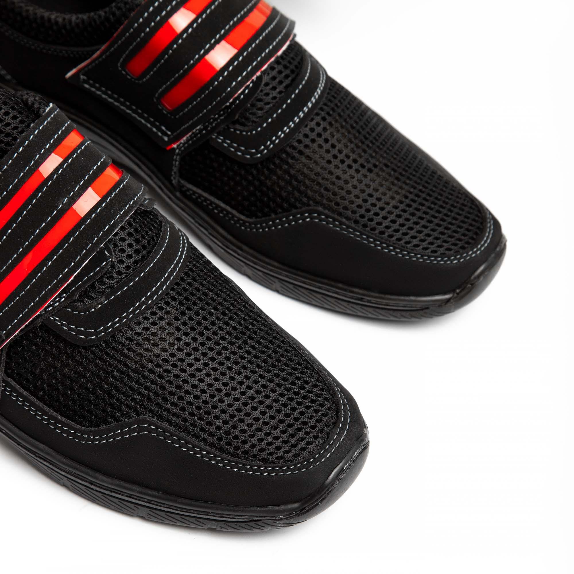 Кросівки чоловічі літні Kindzer LS-300 з сіткою на липучці р. 40 Чорний (30040) - фото 5 Кросівки чоловічі літні Kindzer LS-300 з сіткою на липучці р. 40 Чорний (30040) - фото 5