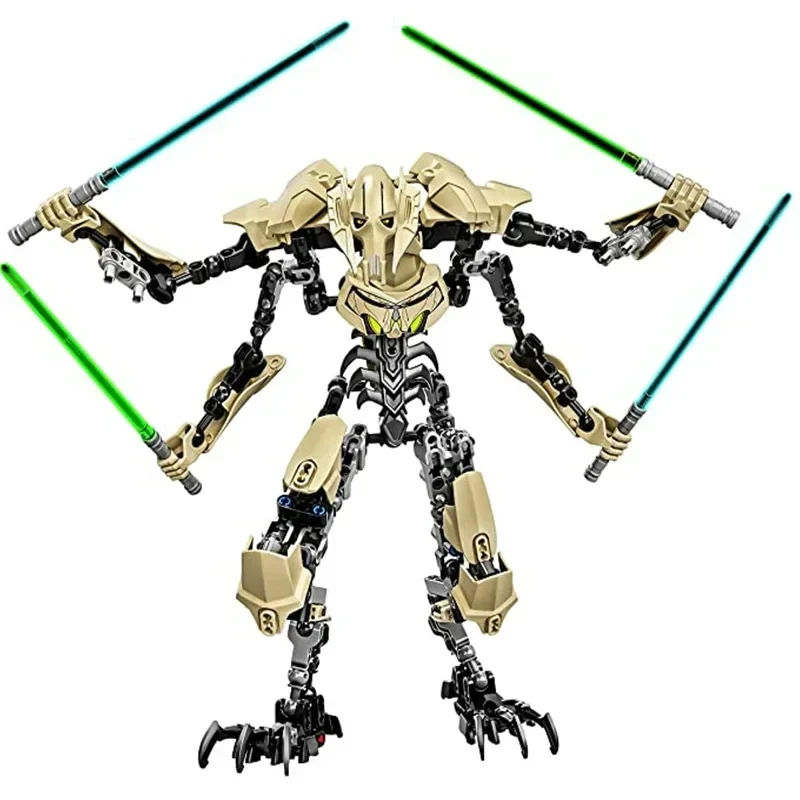 Конструктор фигурка Звездные войны генерал Гривус General Grievous Star Wars 32 см Конструктор фигурка Звездные войны генерал Гривус General Grievous Star Wars 32 см