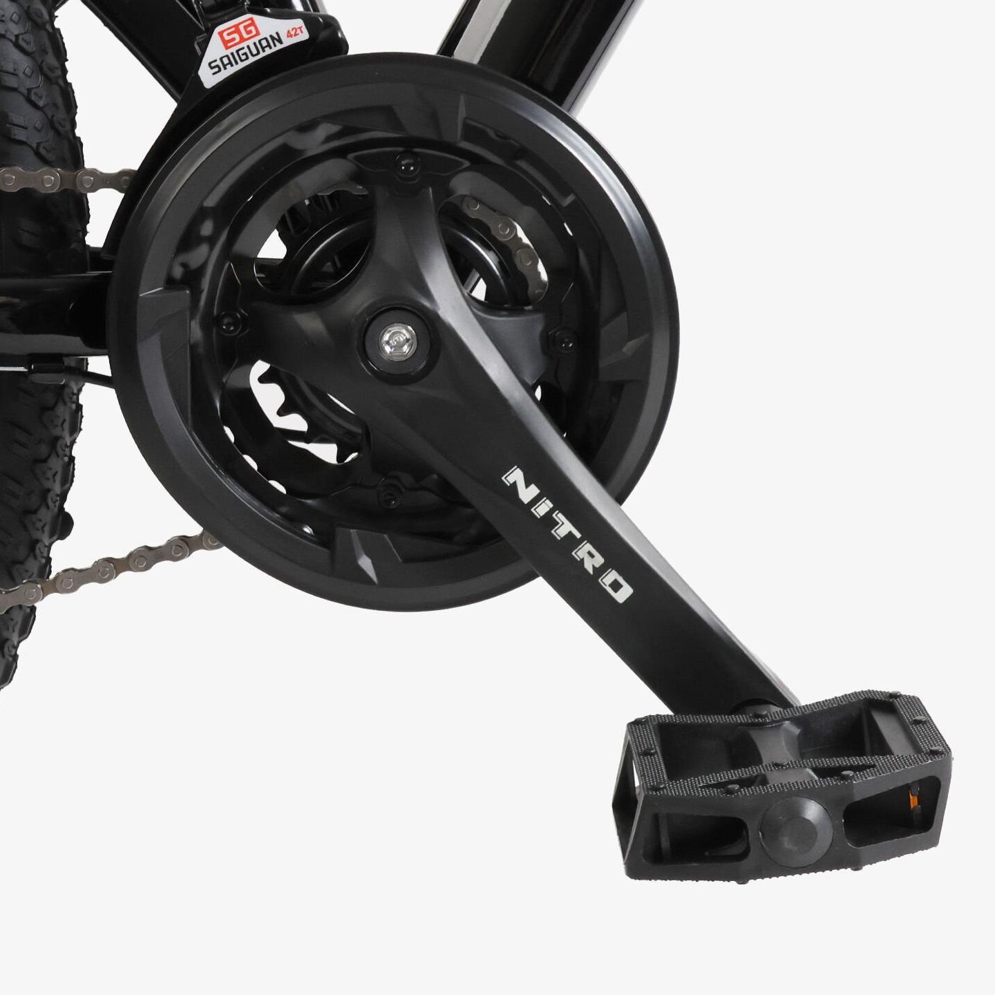 Велосипед горный Corso Nitro 29" оборудование Saiguan рама 21" Черно-красный - фото 8