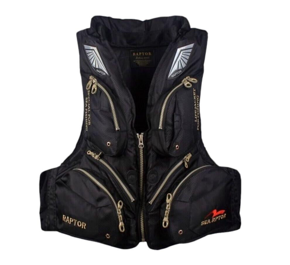 Жилет для риболовлі Optimum Raptor Чорний (HDDL 01) Жилет для риболовлі Optimum Raptor Чорний (HDDL 01)