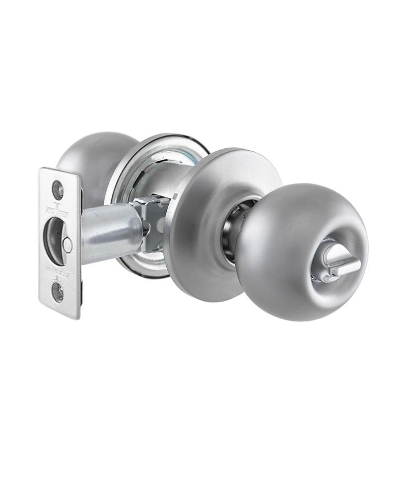 Ручка-кноб TESA BOLA KNOBSET 3900U0 із замком та фіксатором Хром матовий (TES-3900U0CM) - фото 2 Ручка-кноб TESA BOLA KNOBSET 3900U0 із замком та фіксатором Хром матовий (TES-3900U0CM) - фото 2