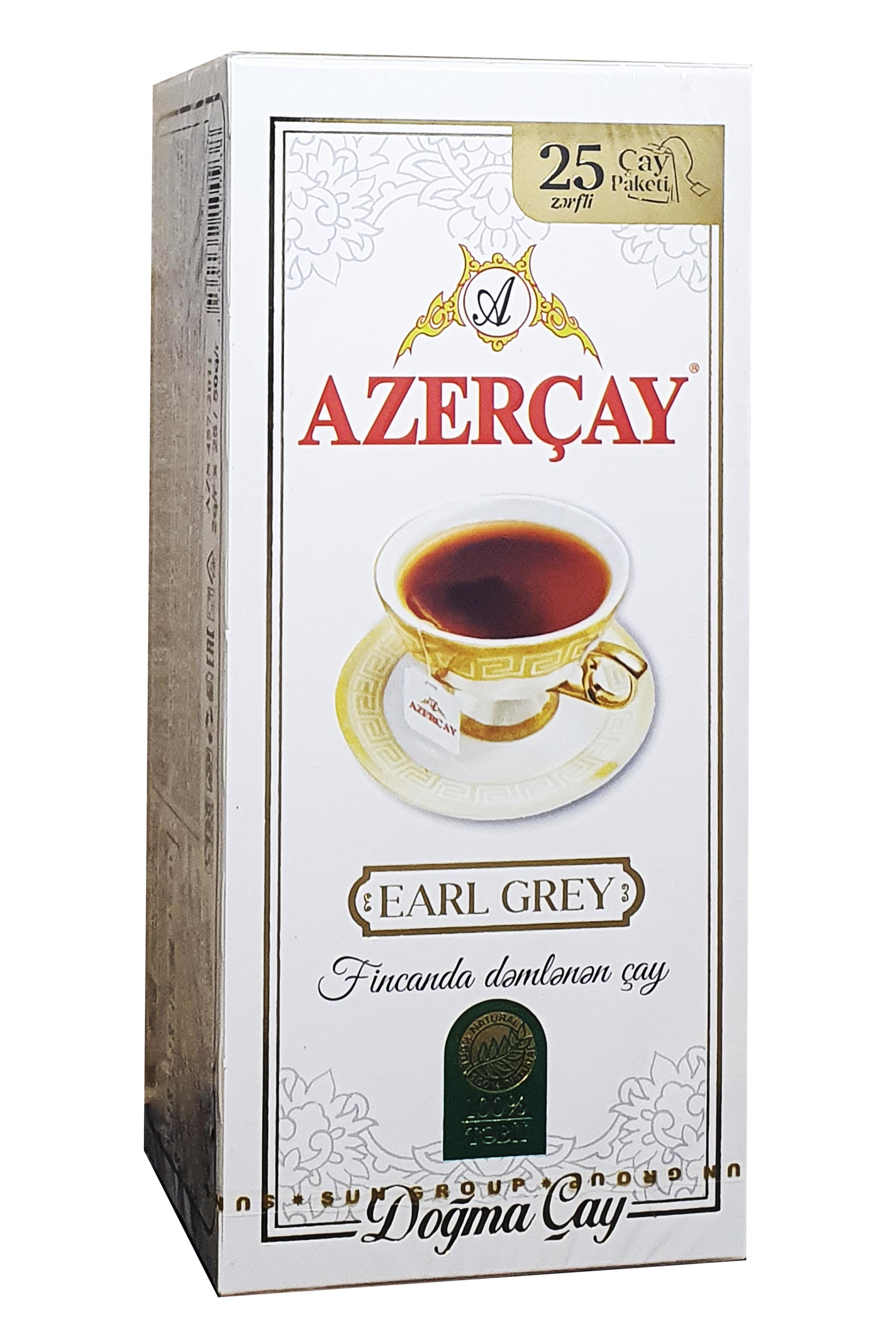 Чай чорний Azercay з ароматом бергамоту у пакетиках 25 шт. (56806) Чай чорний Azercay з ароматом бергамоту у пакетиках 25 шт. (56806)