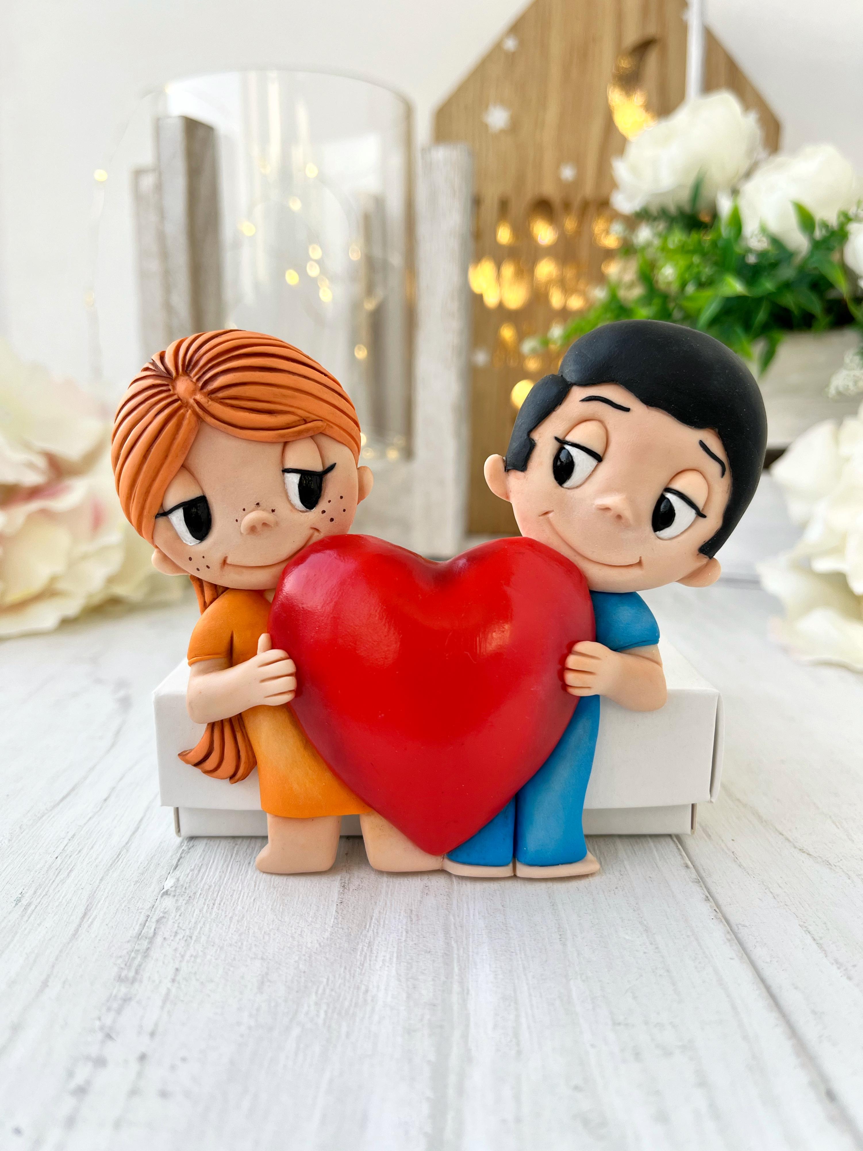 Молд силиконовый Парочка Love is 2д (8980)