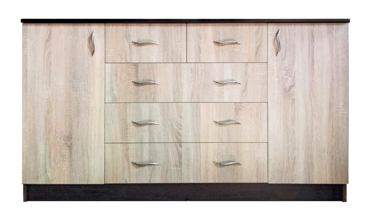 Комод МАКСИ-МЕбель Бамбино Венге магия/Дуб сонома (8873)