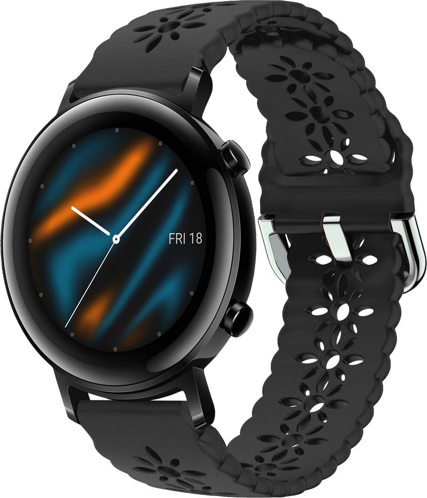 Ремешок Trase для Huawei Watch GT 2 42 мм Black (28855-2B) Ремешок Trase для Huawei Watch GT 2 42 мм Black (28855-2B)