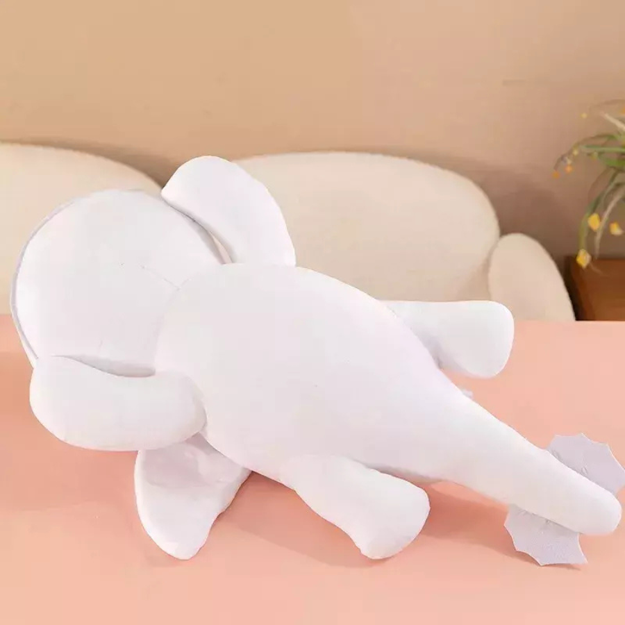 Мягкая игрушка Дракон дневная фурия Беззубик с мультфильма Как приручить дракона 100 см Белый (9099/100) - фото 3