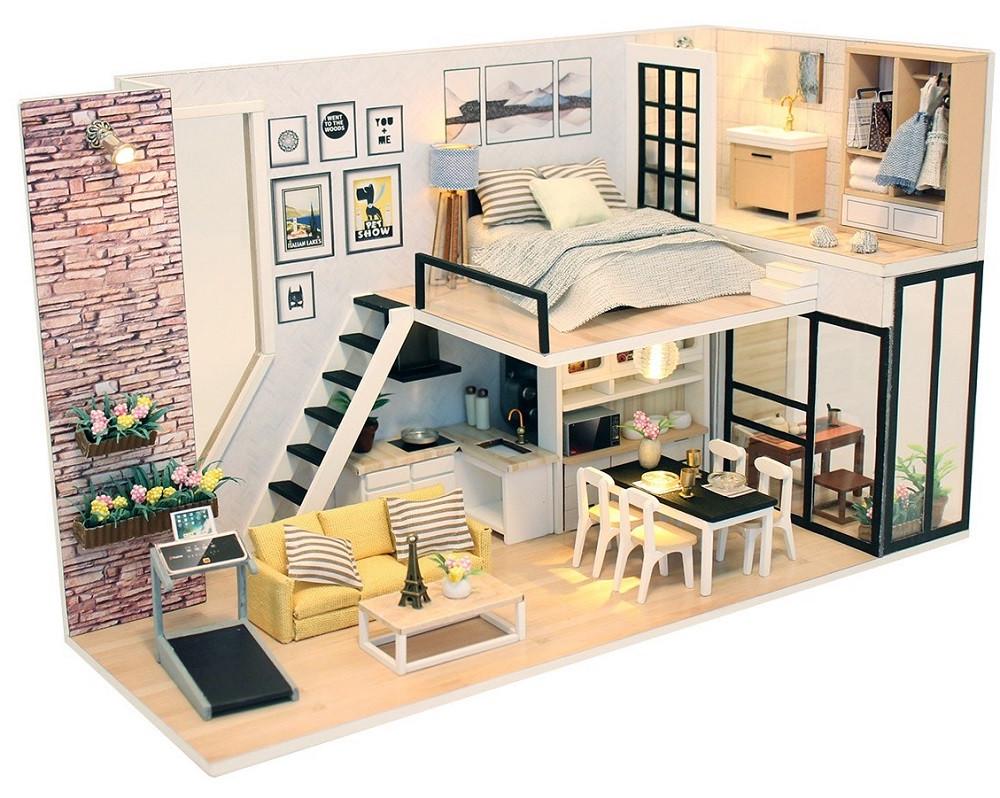 Інтер'єрний 3D конструктор mini house MD 2505 М038 30х14х18 см (6927b6f4)