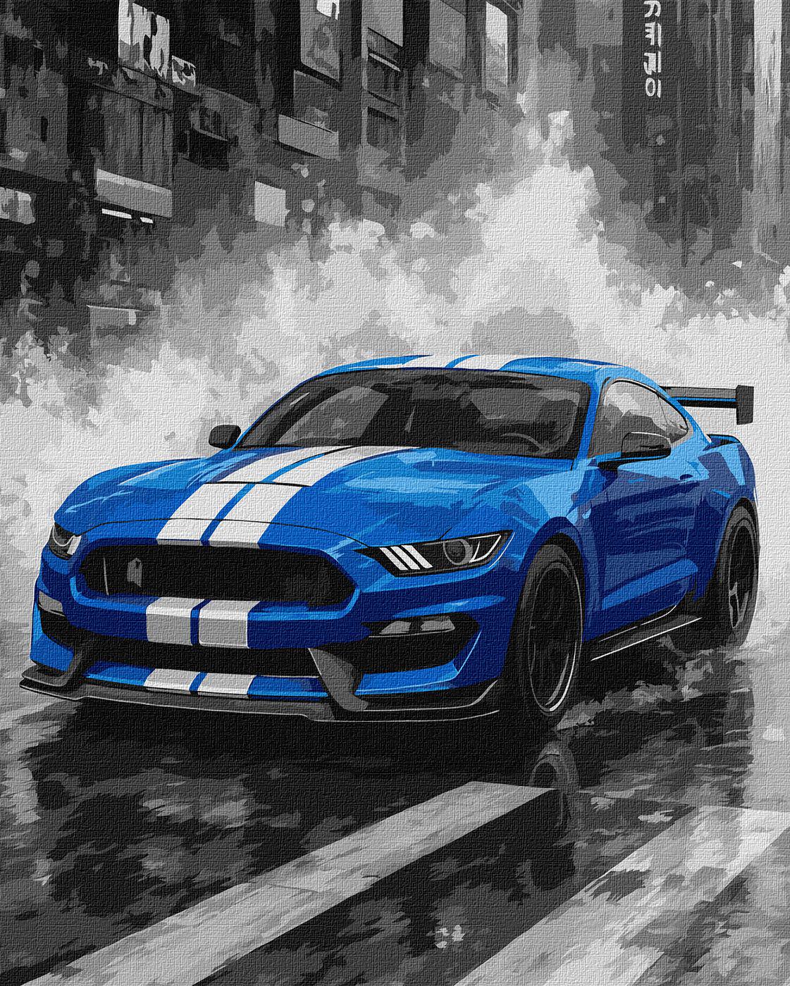 Набір для розпису по номерах Ideyka Сині перегони КНО5162 40x50 см (MTT-201572) - фото 1 Набір для розпису по номерах Ideyka Сині перегони КНО5162 40x50 см (MTT-201572) - фото 1