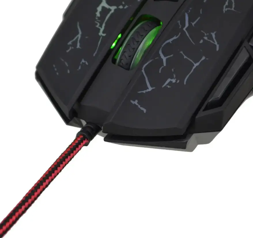Мышь игровая USB проводная RGB-подсветка Gaming mouse X7 (24345725) - фото 7