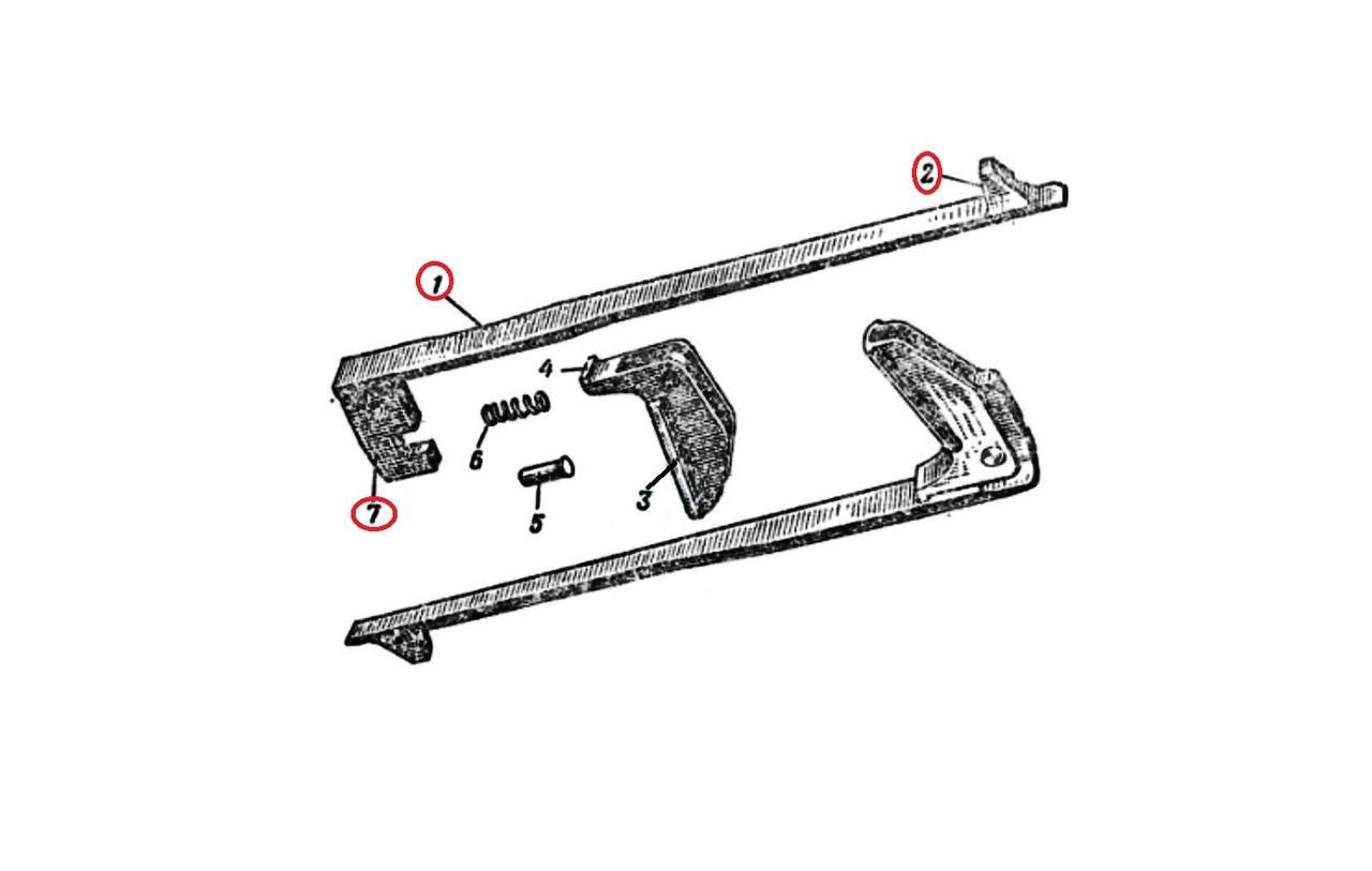 Тяга перезарядки ПК/ПКМ (1892854125) - фото 5 Тяга перезарядки ПК/ПКМ (1892854125) - фото 5