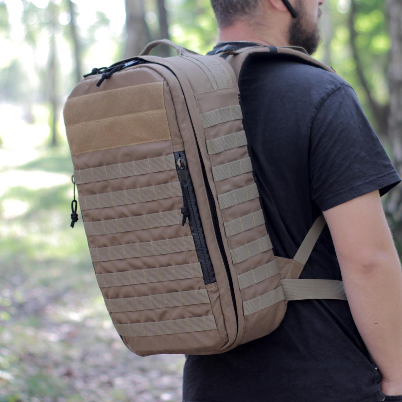Рюкзак тактичний Стохід для 1-2 дронів DJI MAVIC Aute та 15 батарей Койот (21209058) - фото 2