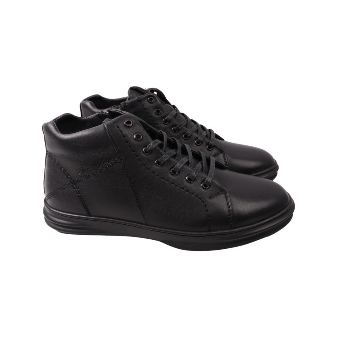 Ботинки мужские Falcon из кожи р. 40 Черный (91-8/21ZHC)