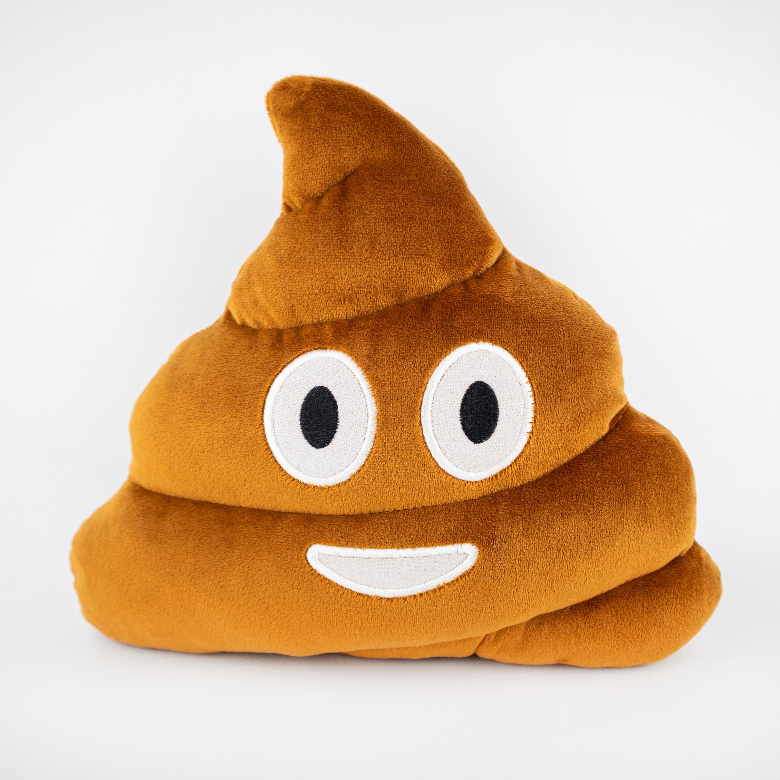 М'яка іграшка Weber Toys смайлик emoji Містер какашка 23 см (5660)