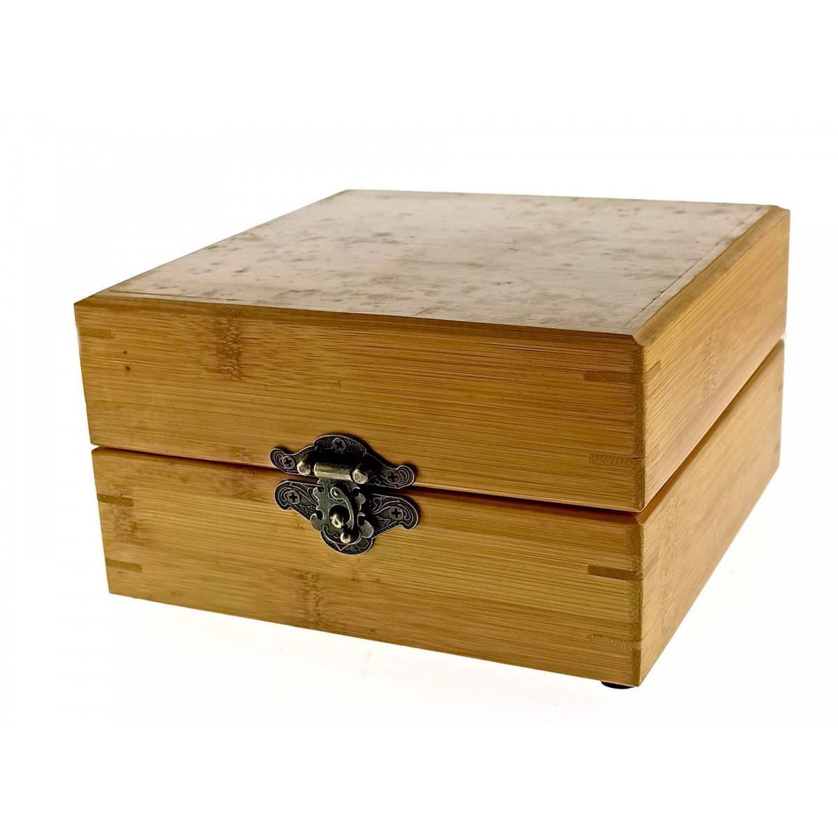 Чайний набір у бамбуковому футлярі 19х19х10,5 см (28104A) - фото 3