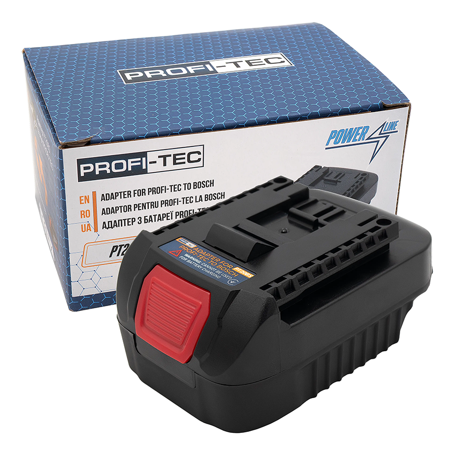 Адаптер PROFI-TEC PT20BS з батареї PROFI-TEC Makita на BOSCH (006766) Адаптер PROFI-TEC PT20BS з батареї PROFI-TEC Makita на BOSCH (006766)