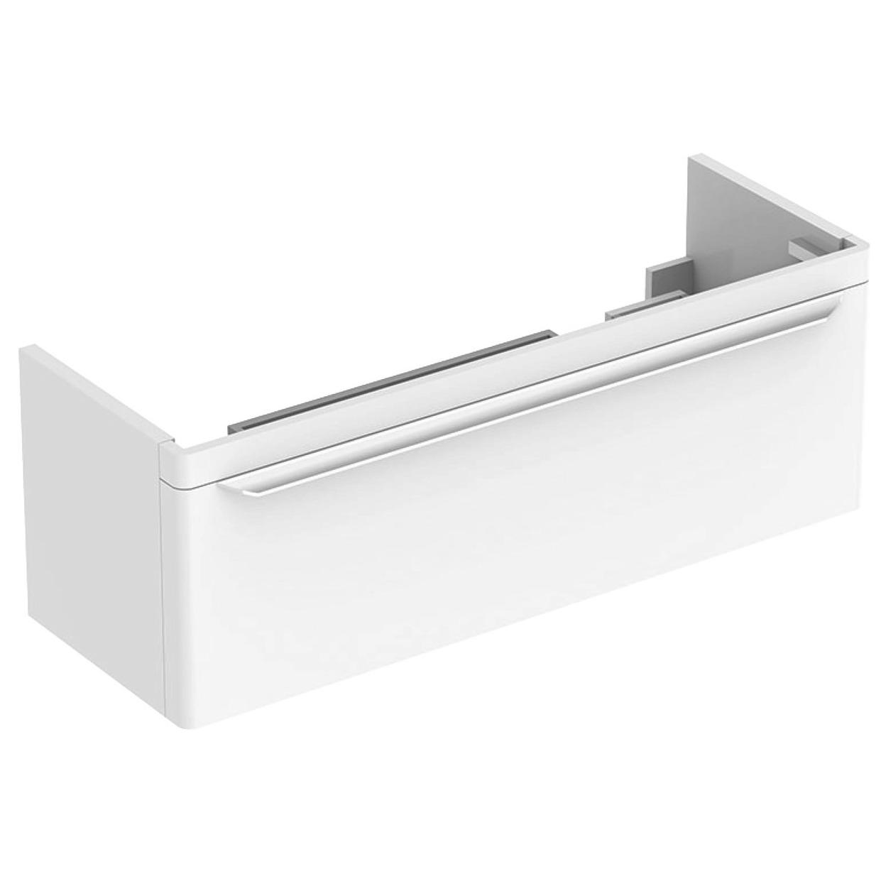 Тумба под умывальник подвесная Geberit myDay 824130000 116x41x43 см Белый (165854)