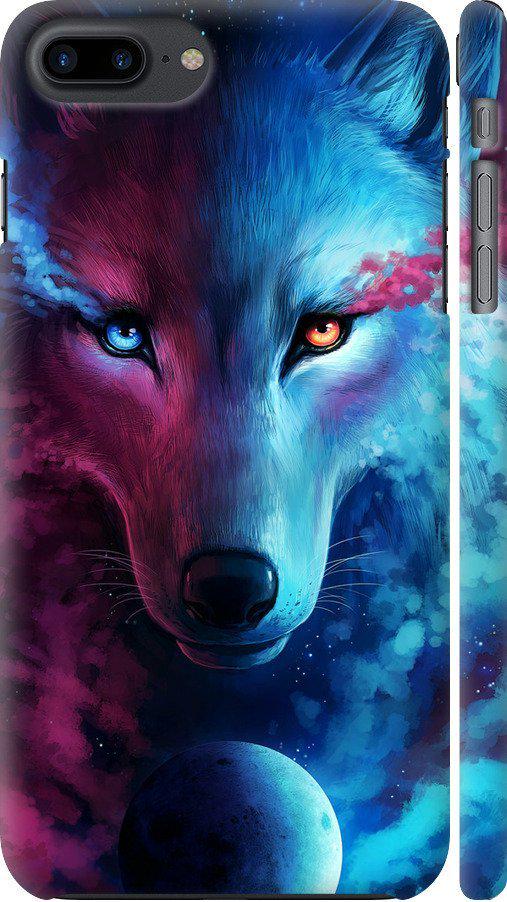 Чехол на iPhone 8 Plus Арт-волк (3999m-1032-42517)