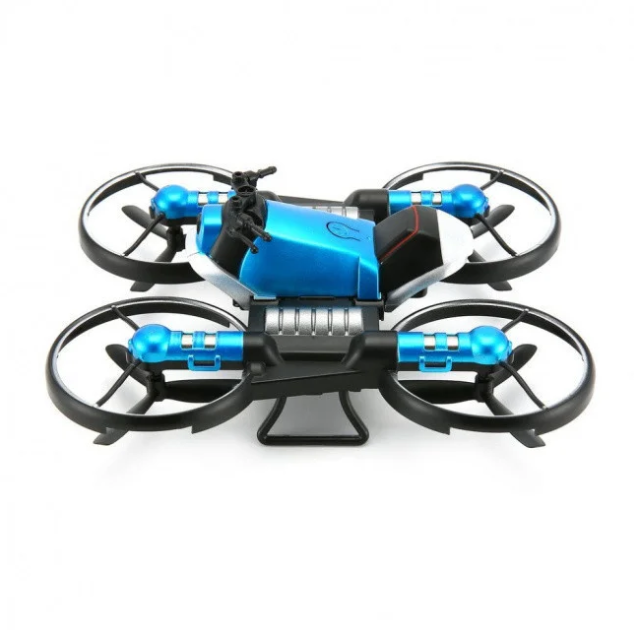 Квадрокоптер трансформер XPRODRON TRANSMOTO на радиоуправлении 2в1 Темно-синий (186575859)
