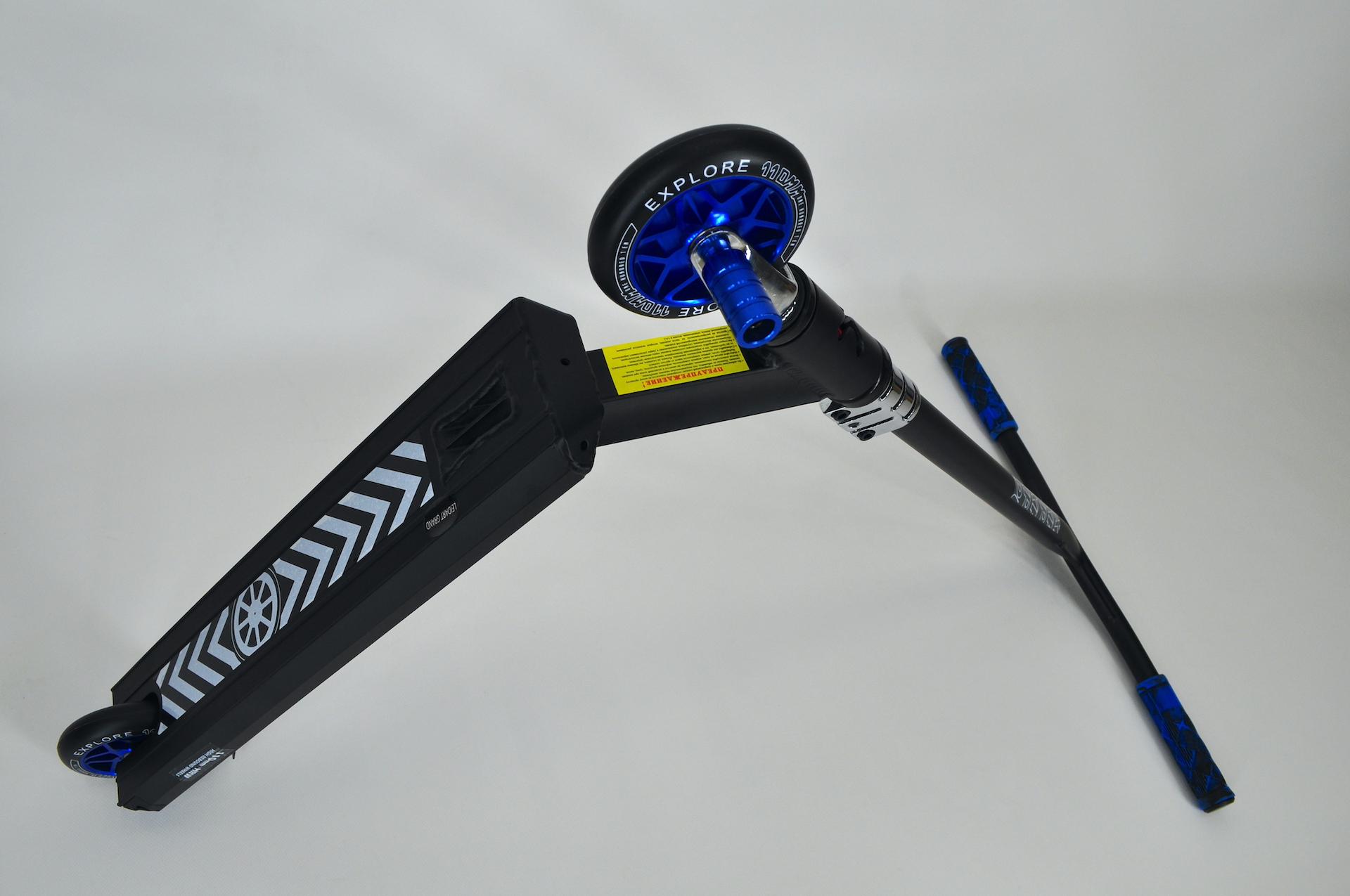 Самокат трюковий Explore Leidart Grand + пега Синій - фото 12 Самокат трюковий Explore Leidart Grand + пега Синій - фото 12