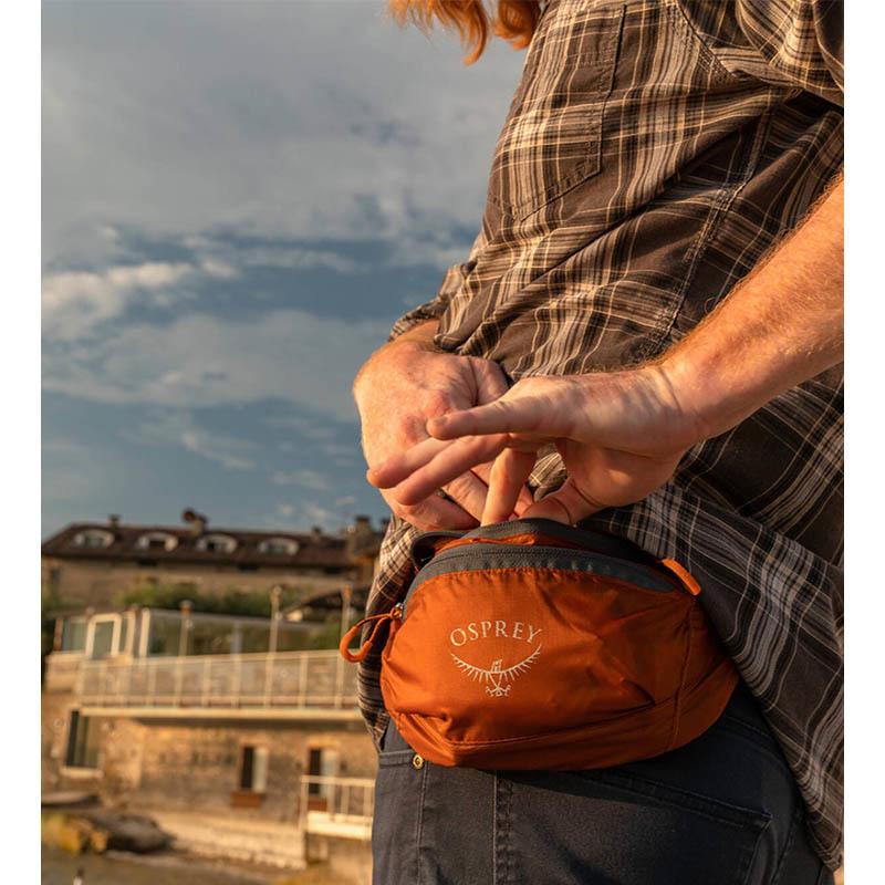 Поясная сумка Osprey Ultralight Stuff Waist Pack 2 л Toffee Orange (009.3254) - фото 2