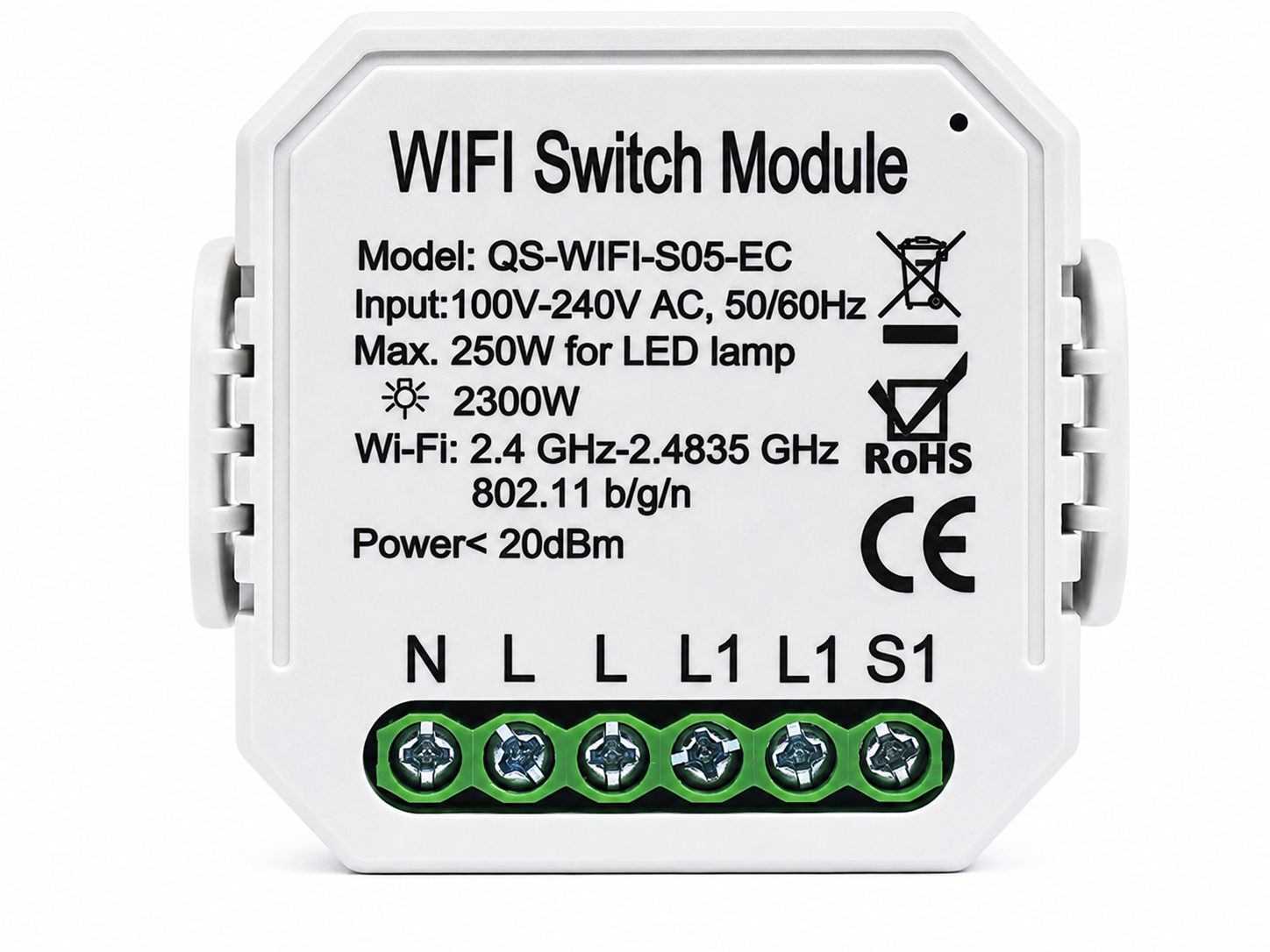 Выключатель для умного дома Tervix Pro Line WiFi Switch (1008-520-00)