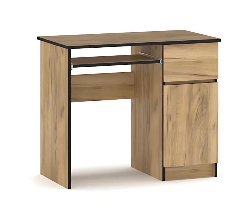 Письмовий стіл Mebel Service Бруклін 1Д1Ш 90х50х76,6 см Дуб крафт золотий (27776230) Письмовий стіл Mebel Service Бруклін 1Д1Ш 90х50х76,6 см Дуб крафт золотий (27776230)