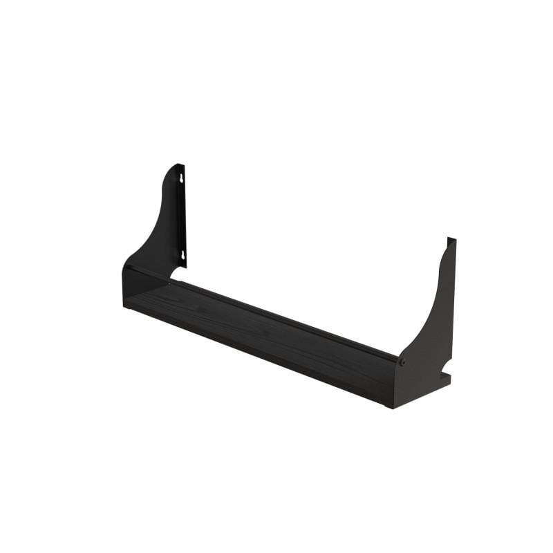 Полиця настінна Ferrum Decor Ізі ДСП/метал 260x500x150 мм Чорний/Венге (FRD-105476) - фото 1 Полиця настінна Ferrum Decor Ізі ДСП/метал 260x500x150 мм Чорний/Венге (FRD-105476) - фото 1