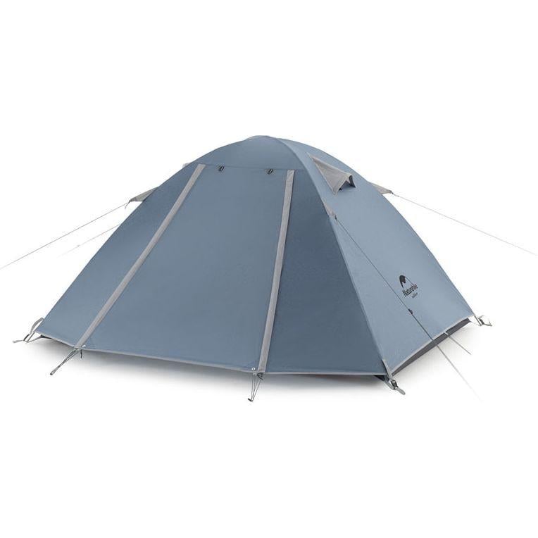 Палатка купольная двухместная Naturehike P-Series NH18Z022-P 200х175х100 см 2 входа Dark Blue (6927595783597)