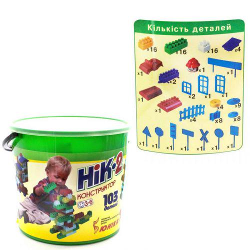 Конструктор НИК-2 103 детали (13846)