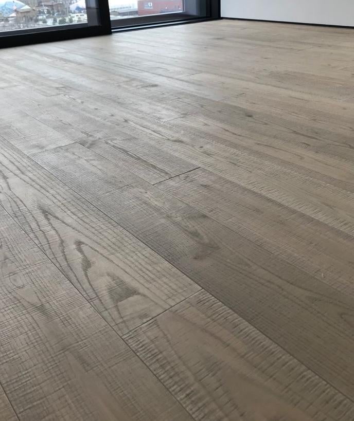 Паркетна дошка Perfect Parquet односмугова 600-2200х220х15 мм Дуб Дрезден/Поперечний браш - фото 2