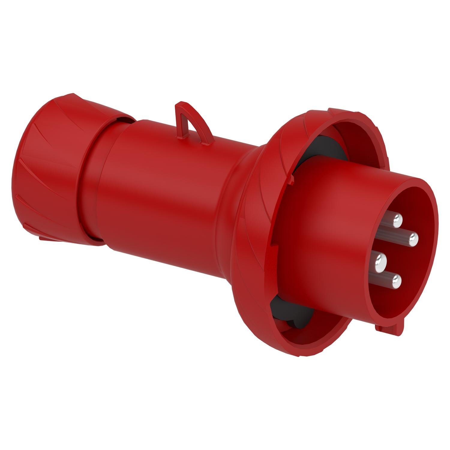 Силовая вилка Schneider Electric PratiKa 3P+E 32А 440В переносная IP67 Красный (PKX32M7C4)