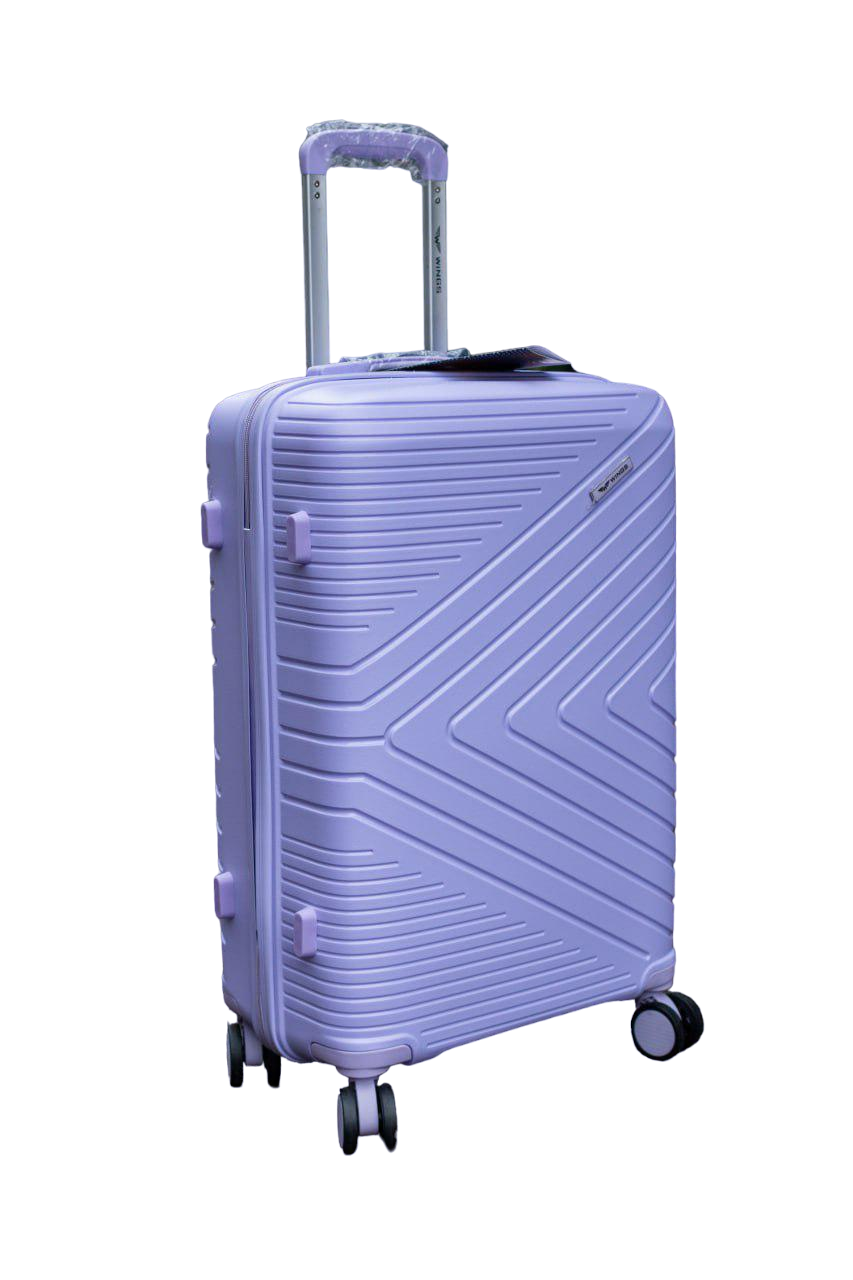 Валіза пластикова Wings 181-05 поліпропілен 100% середній Фіолетовий (11838319) - фото 1 Валіза пластикова Wings 181-05 поліпропілен 100% середній Фіолетовий (11838319) - фото 1