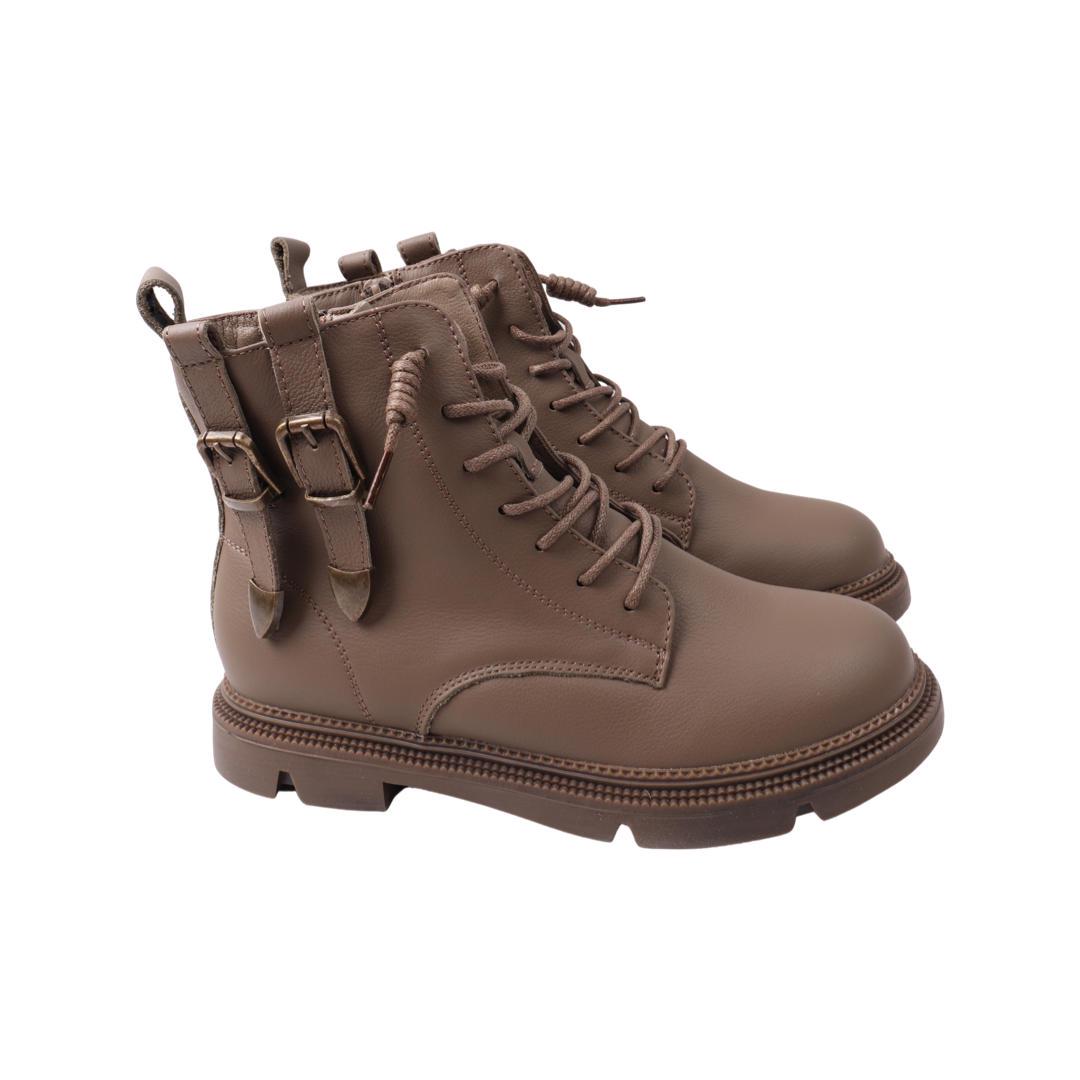 Ботинки женские Berkonty натуральная кожа р. 39 Капучино (394-22ZHC)