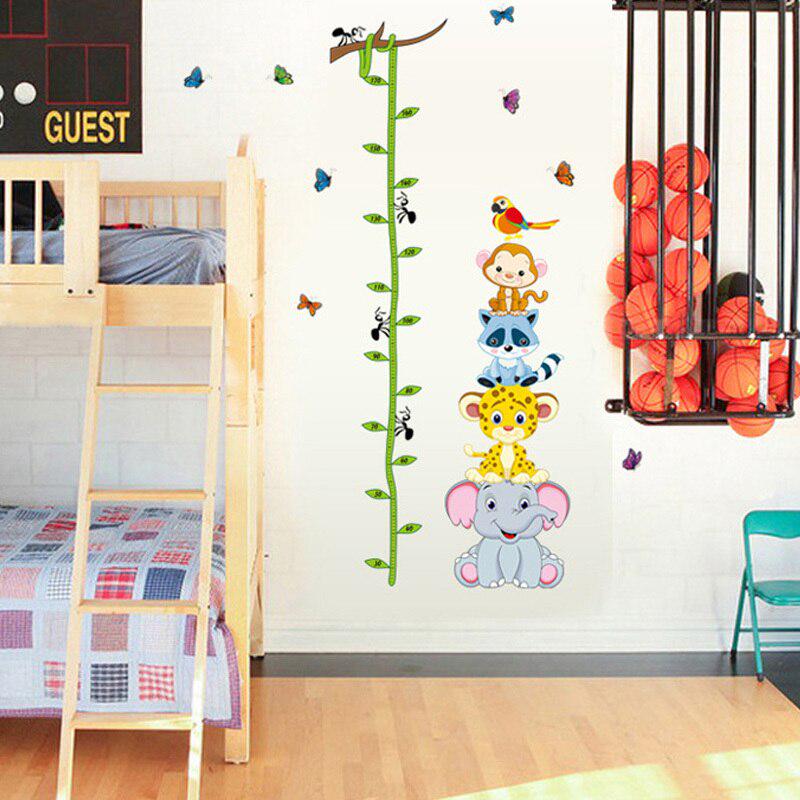 Наклейка детская ростомер на стену Green Life Зоопарк 85х178 см (AY9201) Наклейка детская ростомер на стену Green Life Зоопарк 85х178 см (AY9201)