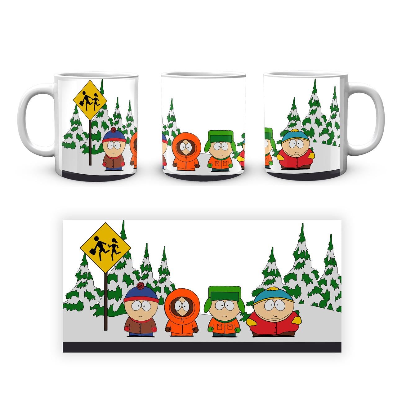 Чашка Geekland South Park Эрик Стэн Кайл Кенни (SP 02.36)