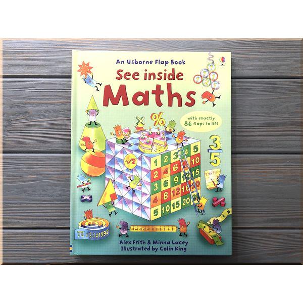 Книга Usborne "See inside Maths" Alex Frith Colin King Minna Lacey (ISBN:9780746087565) - фото 2