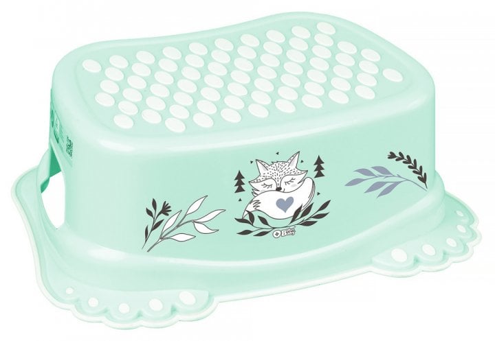 Подставка для ног Tega Baby Лисичка с противоскользящей резиной Зеленый (PB-LIS-006-105)