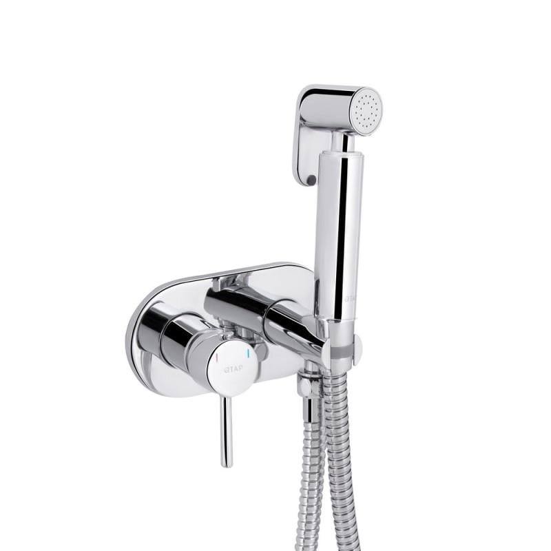 Набор для гигиенического душа Qtap Inspai-Varius QTINSVARCRMV00440501 округлый Chrome (36013168)