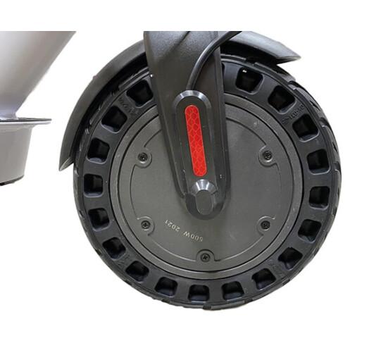 Електросамокат Crosser E9 Premium MAX Perforation d 10" 15Ah/600W White - фото 6