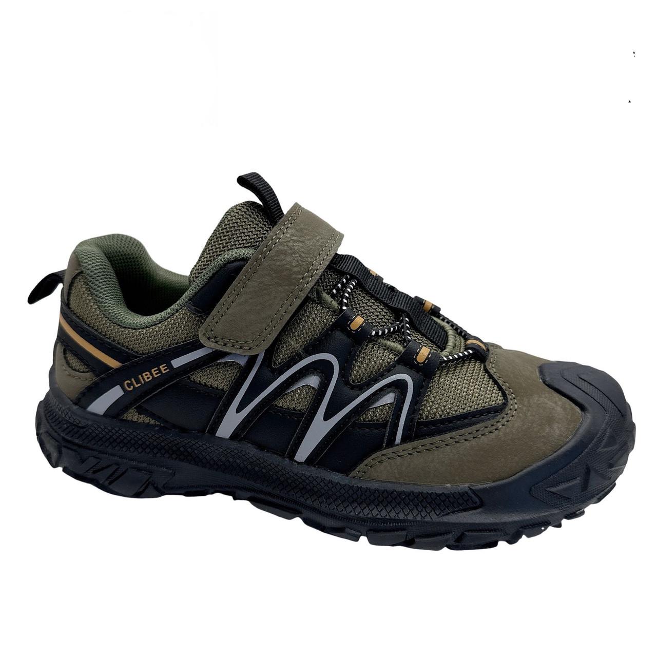 Кросівки для хлопчиків Clibee EC34141/35 р. 35 Хакі