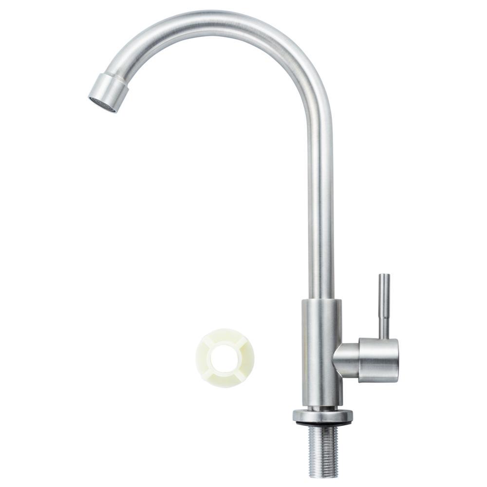 Смеситель-монокран Aquatica KT SS 1/2" на гайке (KT-1G170P)